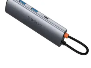 Baseus Star Joy Series 7-in-1 Multifunctional Type-C HUB Docking station grey