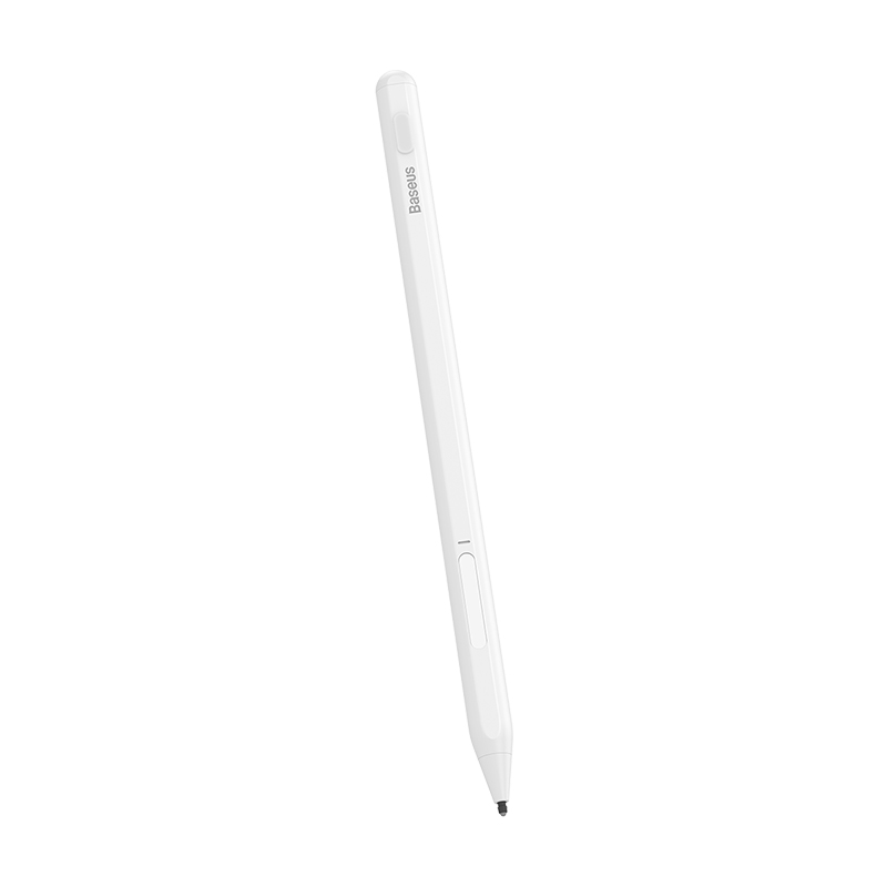 basuses stylus Baseus Smooth Writing Series Stylus for Microsoft Surface, White (with Simple Series Data Cable White and active pen tip)