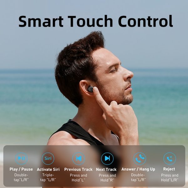 Baseus True Wireless Earphones W11 Black