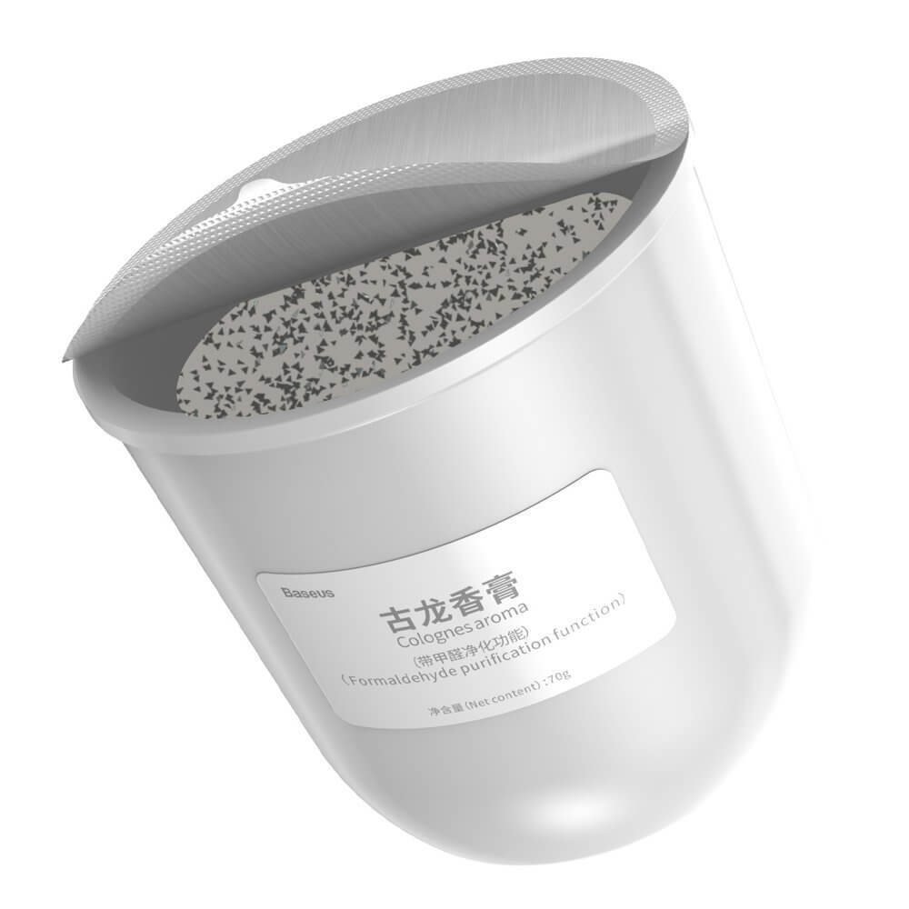 basuses aroma cream Baseus Aroma Cream for Car Cup Holder Air Freshener(with Formaldehyde PurificationFunction) Cologne