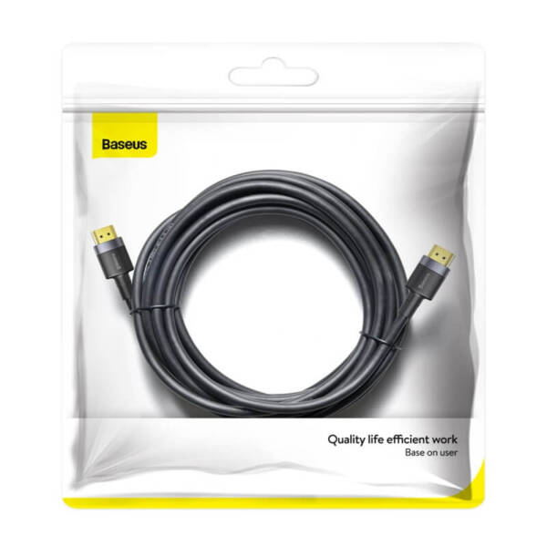basuses cafule 4K Baseus Cafule 4K HDMI Male to Male Cable 1m Black