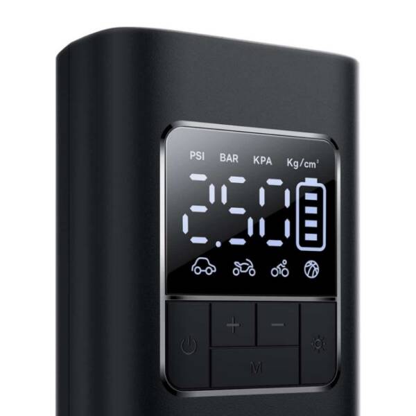 Baseus SuperMini Pro Series Wireless Car Inflator Cluster Black