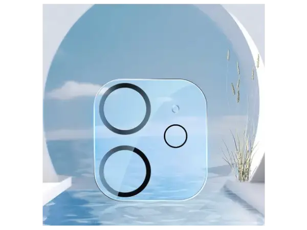 Baseus iPhone 12 Mini 5.4-Inch Lens Film Full-Frame Transparent (2pcs Lens Set)