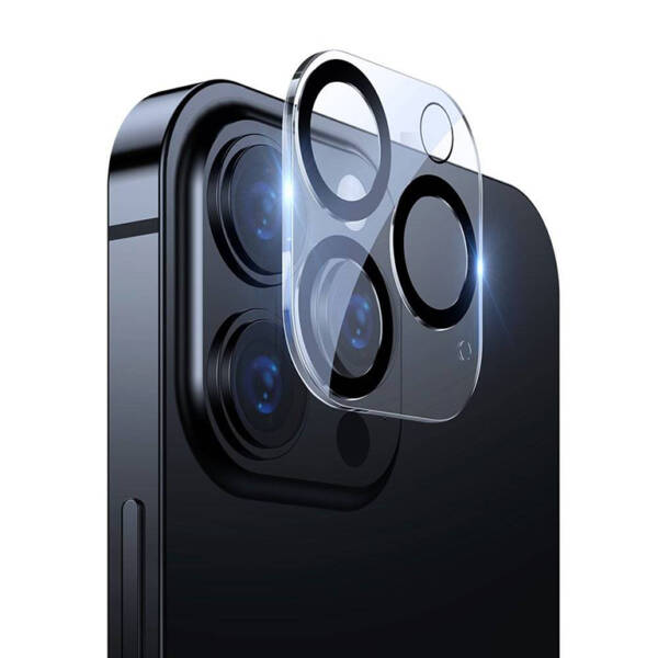Baseus iPhone 13 Mini 5.4-Inch Lens Film Full-Frame (2pcs Lens Set) Transparent