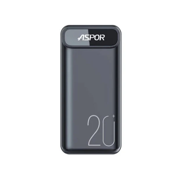 Aspor a396 Aspor 20000mAh Power Bank With PD Charging A396