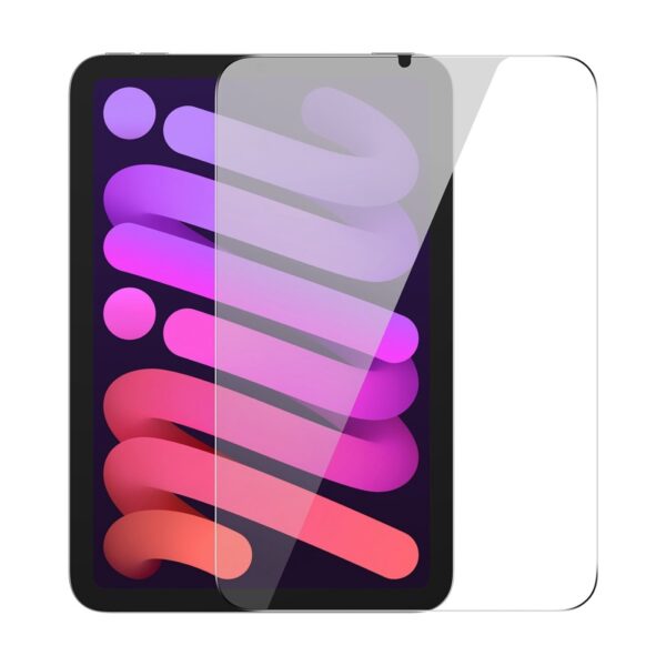 Baseus Crystal Series 0.3mm HD Tempered Glass Screen Protector for 8.3-inch Pad Mini 2021 (Pack of 1 with installation tool and cleaning kit), Clear
