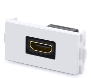 UGREEN HDMI Socket Panel Straight (White) 20317 MM113