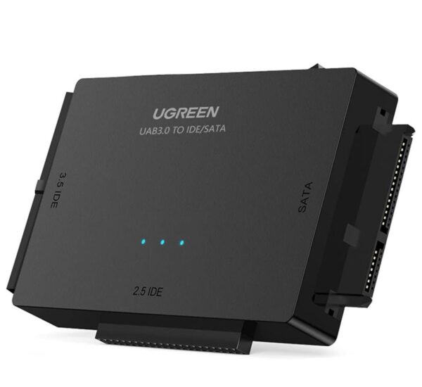 30353-1100x1100 Ugreen USB 3.0 To Sata & IDE HDD 3.5+2.5 Converter - 30353