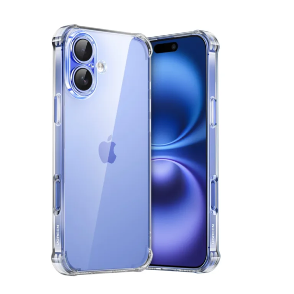 ezgif-3a3b529c5c4517 UGREEN Classy Clear Protective Case for iPhone 16 Series (Clear)
