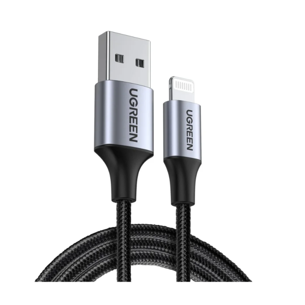 Ugreen USB to Lighting Cable 2.4A 1 Meter with MFI Certified US398