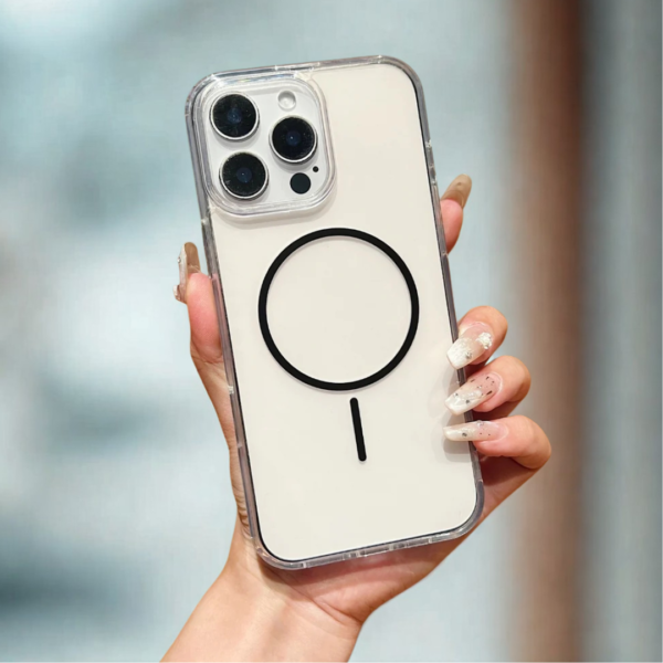 Artistic Keyboard (21) Transparent Magnetic iPhone Case