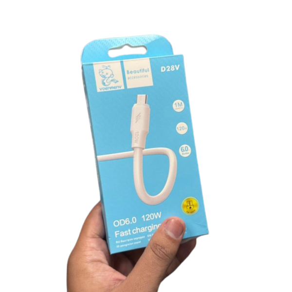 Denmen D28V Denmen D28V OD6.0 120W Fast Charging Cable