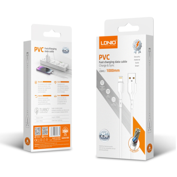 ldnio ls841 LDNIO LS841 PVC Fast Charging Data Cable