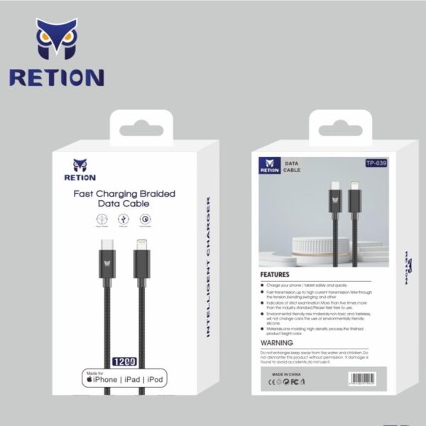 retion dats RETION Fast Charging Braided Data Cable